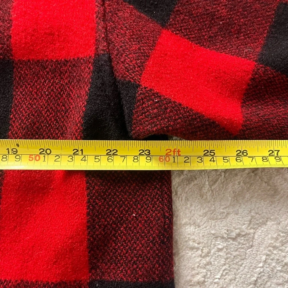 Vintage Woolrich wool Women's buffalo plaid Jacket 80s size large - Picture 6 of 7